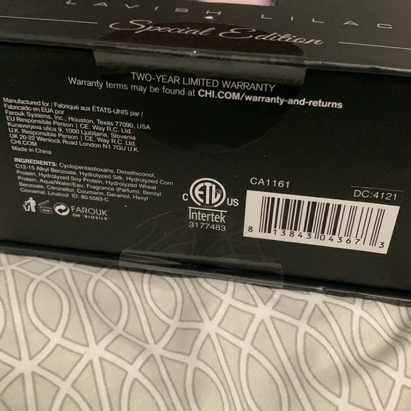 Chi special edition ceramic hairstyling iron - Picture 4 of 4